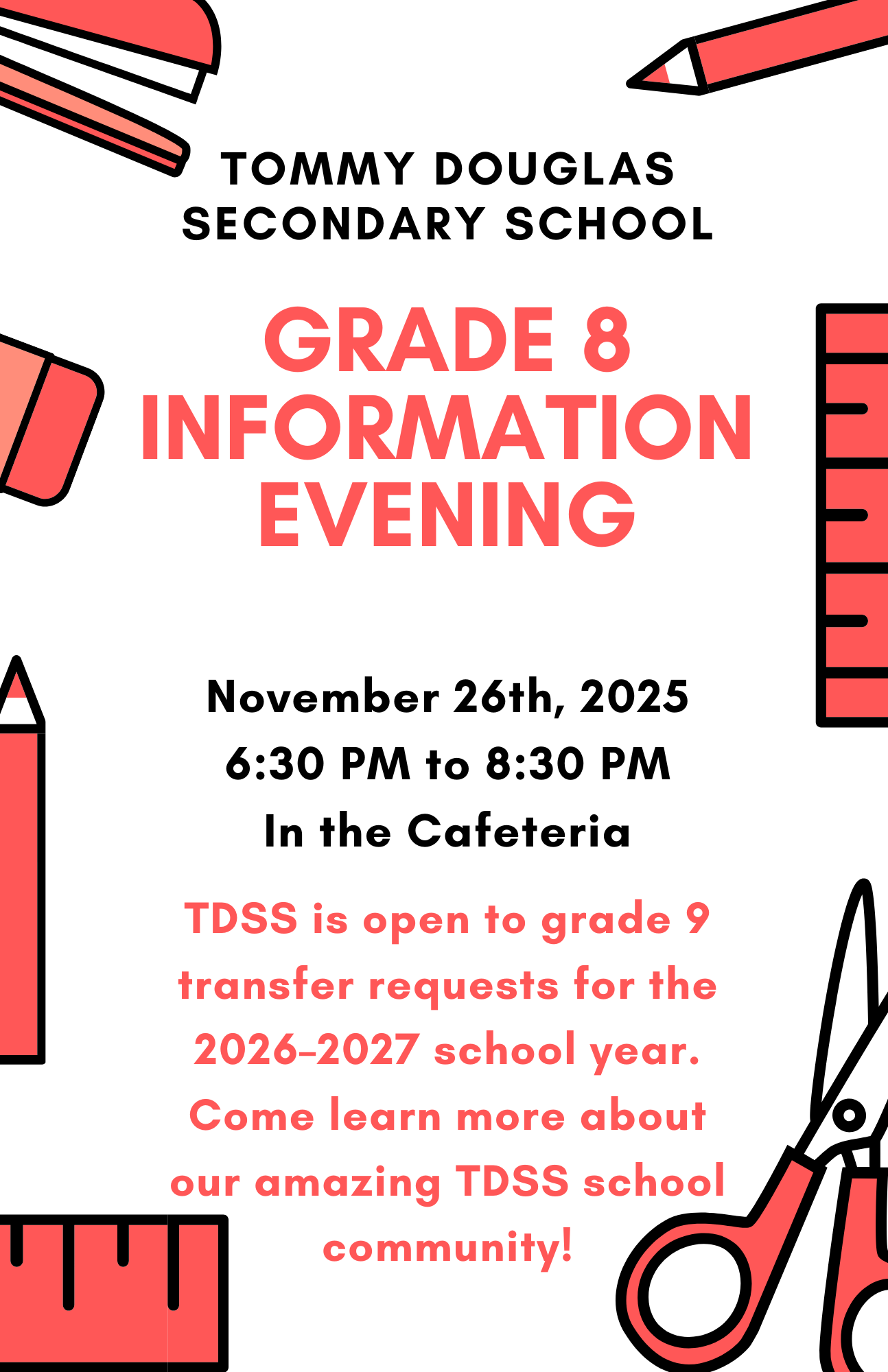 Grade 8 Information Evening